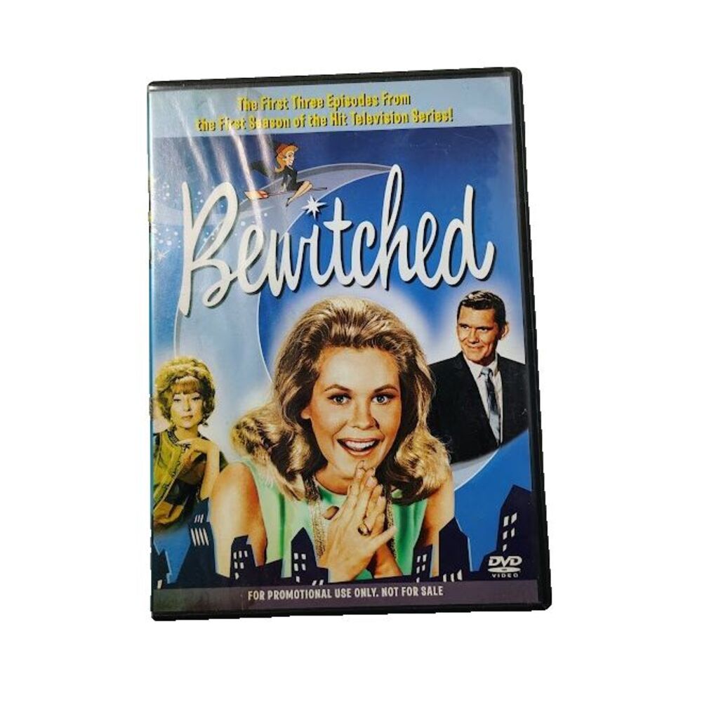 Bewitched First 3 Episodes First Season DVD 1960s TV Show Elizabeth Montgomery